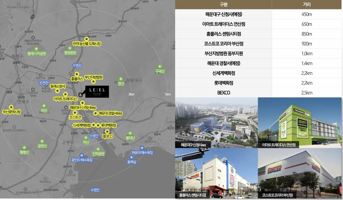 르엘 리버파크 센텀 입지환경 2