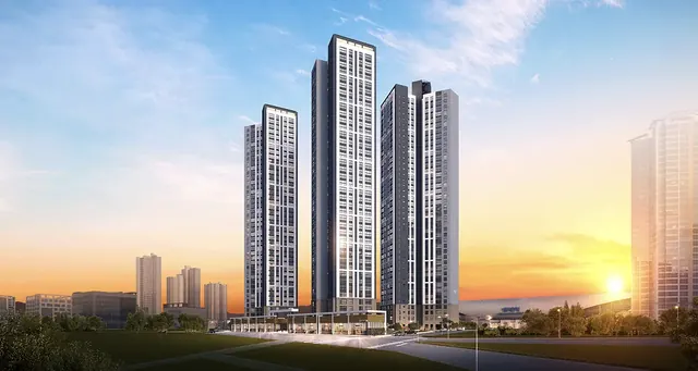 동래 반도유보라 조감도
